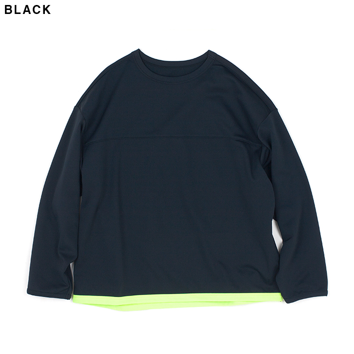 POUPONS / RE/SP プラクティスL/S TEE(black)