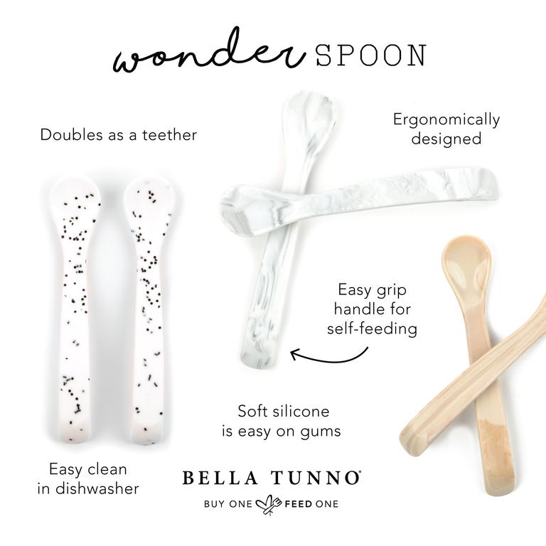 POUPONS / BELLA TUNNO Wonder Spoon Marble Spoon Set